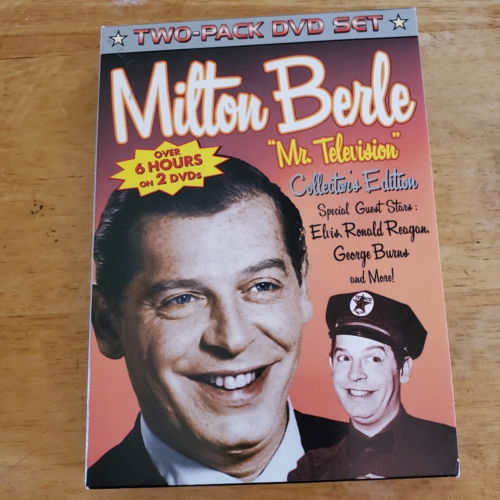 Milton Berle: "Mr. Television" Collector's Edition 2 DVD Set Wholesome Comedy
